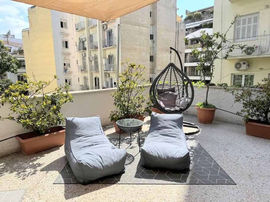 Amazing 3Bdr Apt With Unique Roof Garden In Plaka 아테네 외부 사진