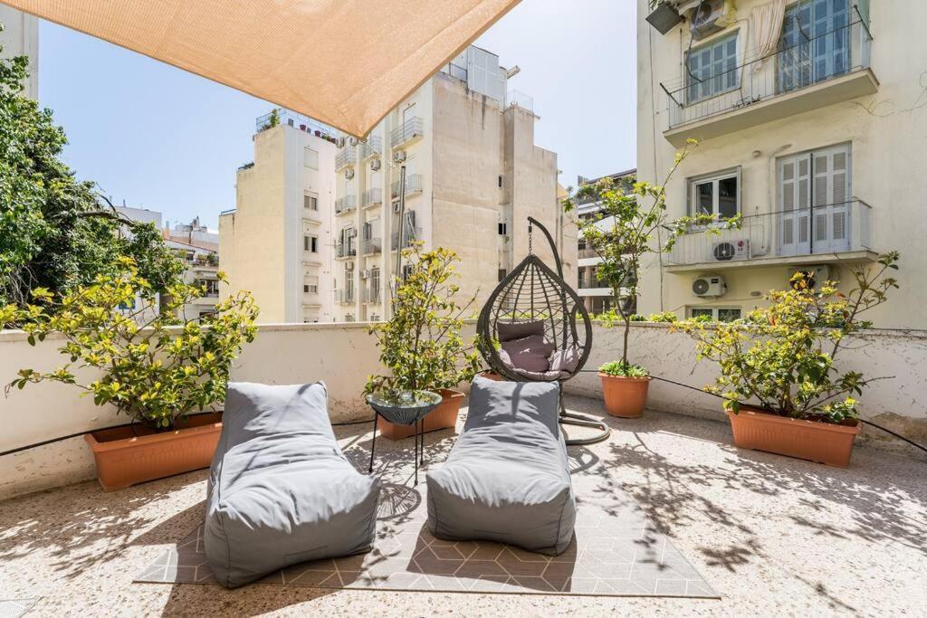 Amazing 3Bdr Apt With Unique Roof Garden In Plaka 아테네 외부 사진