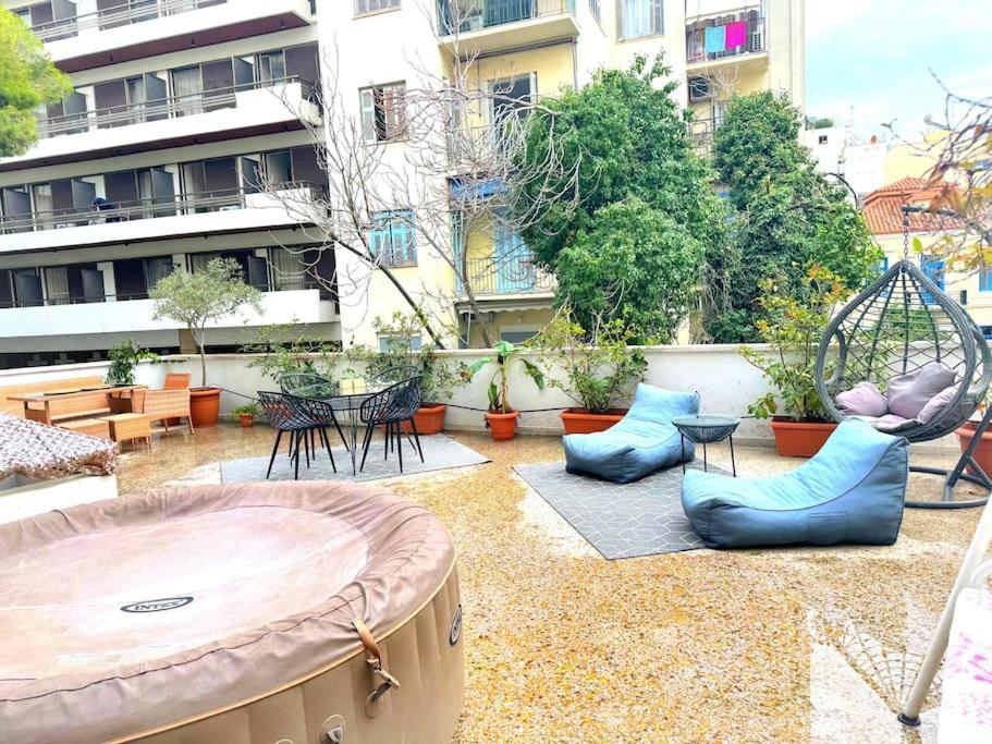 Amazing 3Bdr Apt With Unique Roof Garden In Plaka 아테네 외부 사진